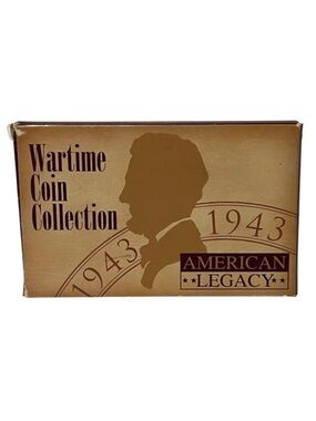 1943 Steel Lincoln Wheat Pennies Wartime Coin Set. Some rust see photos